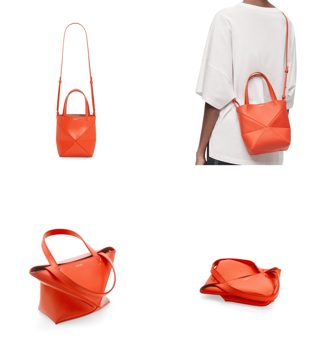 ロエベ LOEWE Bolso paula puzzl naranja ロエベ LOEWE Bolso paula puzzl naranja